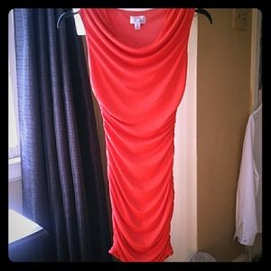 Sexy Dress coral color